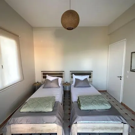 Apartment Olive Tree The Master Bed And Balcony Benitses (Corfu)