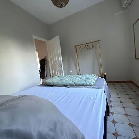 Olive Tree The Master Bed And Balcony Benitses (Corfu)