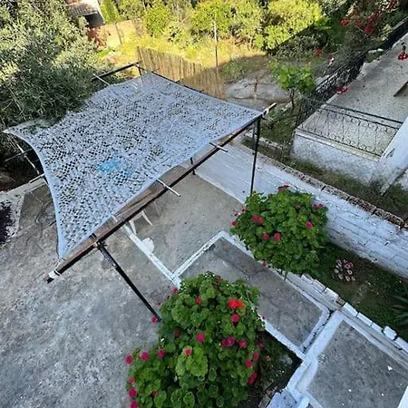 Apartment Olive Tree The Master Bed And Balcony Benitses (Corfu)